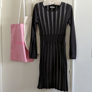 Calvin Klein grey sweat dress